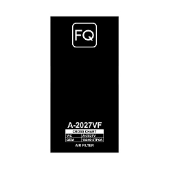 Фильтр воздушный FQ A-2027VF